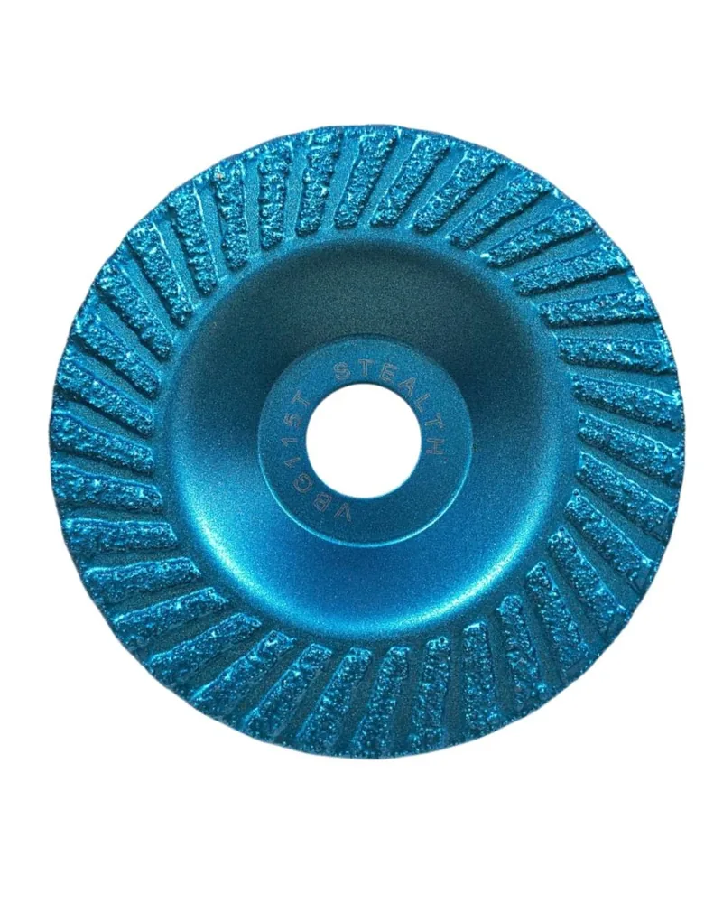 4-1/2"/115mm Vacuum Brazed Diamond Grinding Disc