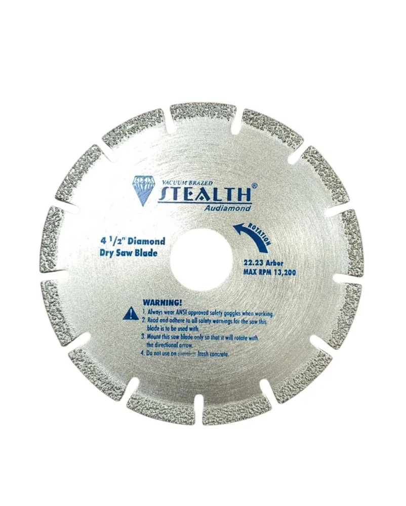 4-1/2"/115mm Vacuum Brazed Diamond Cutting Blade